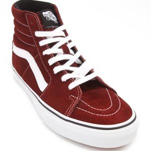 Wine Suede Vans (Hightop)